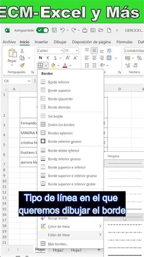 🖱️ Draw borders in Excel with your mouse! Quick trick