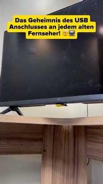 Don't ignore the USB port on your old TV! #TV #USB #Tech #TechTips