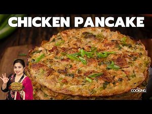 Chicken Pancake Recipe | Quick Breakfast & Snack Idea | Kids Lunch Box Recipe