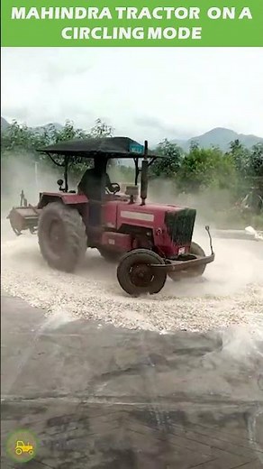 This is how a tractor can drift | Tractor drifting | Tractor videos