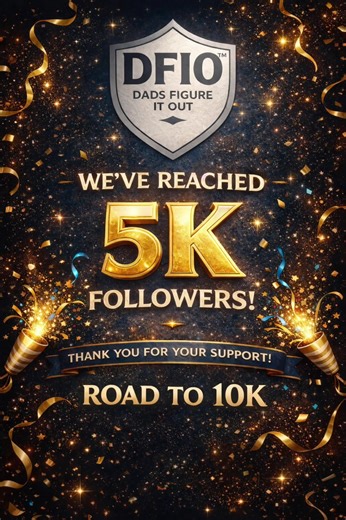 🎉 5K STRONG. TOGETHER. 🎉 This moment belongs to every single one of you. Because of your follows, shares, comments, messages, and belief, DFIO went from an idea to a reality—and it’s only the beginning. What started as a simple mission to recognize and uplift dads has grown into a nationwide community that shows up, supports one another, and proves that present fathers matter. Every milestone reminds us that when people come together with purpose, real impact happens. We’re grateful beyond wor
