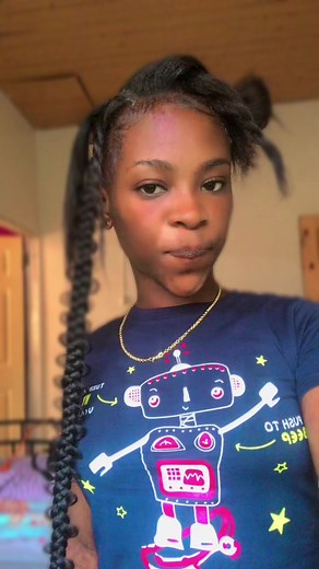 Butterfly knotless ❤️🔥#trini_tiktoks #braidstutorial