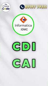 Software Course in 60 Days | IICS | IDMC | CDI | CAI | Interview Support | Job Support #iics #idmc