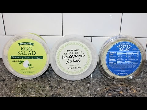 Trader Joe’s: Egg Salad, Lemon Herb Macaroni Salad & Potato Salad Review