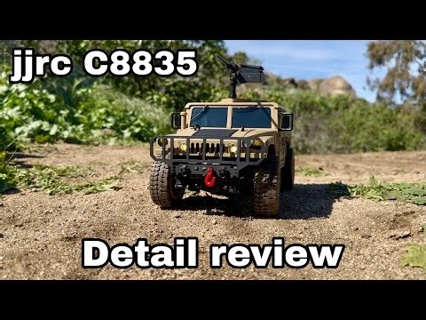 JJRC C8835 military humvee 4x4 wheel drive 1/14 scale