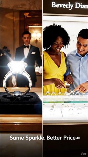 This Diamond Engagement Ring Is Going Viral 💍 Wedding Sets & Diamond Jewelry Deals! | shorts