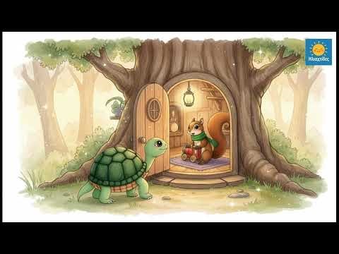 Παραμύθι για Ύπνο: Το Παιχνίδι που Μοιράζεται 🐿️ | Ηλιαχτίδες