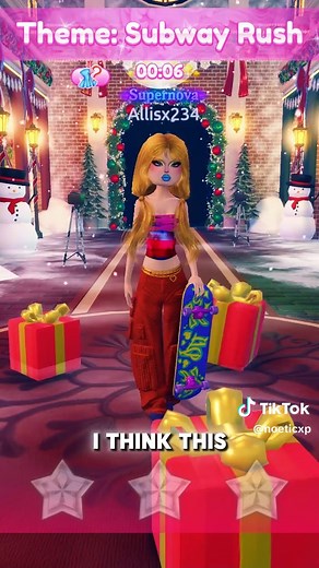 Subway Rush Theme Gameplay: Dress to Impress