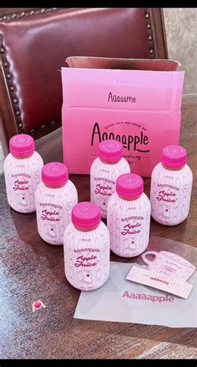 Aaaaapple0蔗糖NFC鲜榨苹果汁饮料清爽解渴饮品300ml*12瓶整箱#苹果汁好喝 #aaaaapple #aaaaapple苹果汁 #清爽解腻