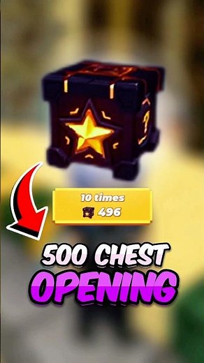 📤500 Treasure Chests || [Blockman Go]