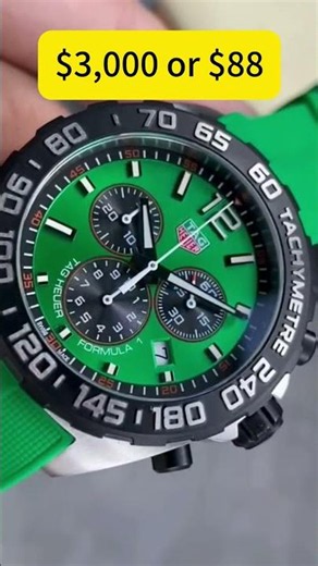 The Viper's Pulse: TAG Heuer Formula 1 CAZ101AP — The Toxic Green Sunray Interrogation! 🏎️💚🐍