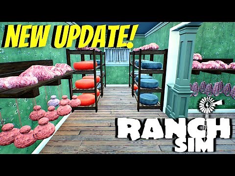 New Update! Cheese, Sausage, Meatballs And A New Restaurant! | Ranch Simulator | PC Gameplay Part 10