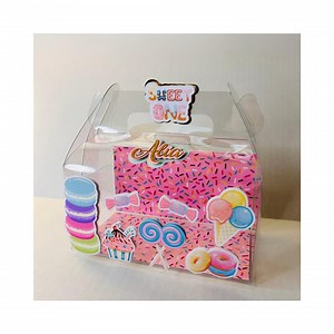 Candy Land Clear Favor Boxes-transparent Party Gift Boxes for Candy, Cookies and Treats. - Etsy