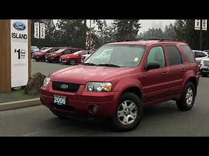 2006 Ford Escape Limited + Moonroof, Heated Seats, AWD Review | Island Ford