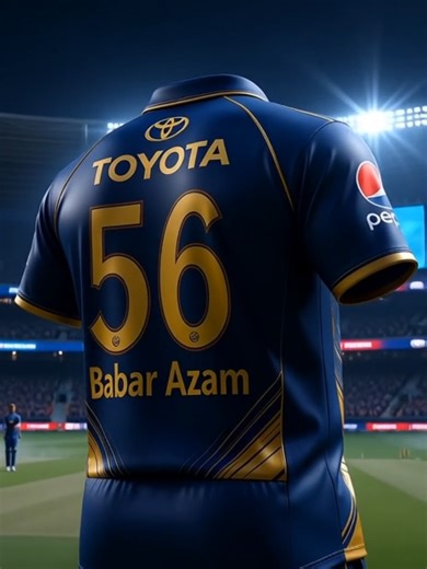 Sialkot Stallionz Jersey Featuring Babar Azam
