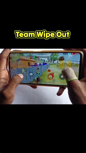 3 finger handcam gameplay solo vs squad poco X3 Pro 120fps 360hz game turbo processor 4k #freefire