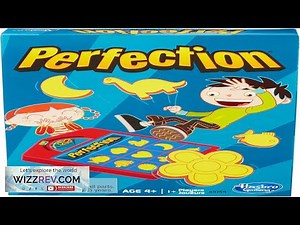Hasbro Gaming Perfection Game for Kids Popping Shapes and Pieces