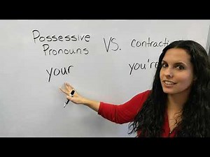 Possessive Pronouns vs. Contractions