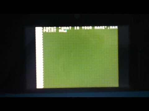 Petit Computer Tutorial 1: Make a Hello World Program