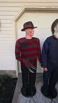 Gemmy licensed freddy kruger spirit halloween animatronic fulky working with box 2010