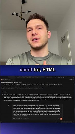 Warum HTML für KI-Animationen?