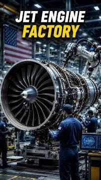 Inside America's Jet Engine Factory | How Military Turbofan Engines Are Built