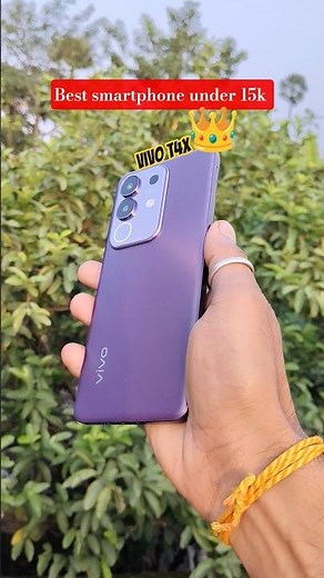 The vivo T4x 5G Smartphone || Dimensity 7300 processor, dual rear camera setup (50 MP + 2 MP) ||