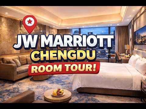 Inside JW Marriott Chengdu 🇨🇳 | Luxury Room Tour
