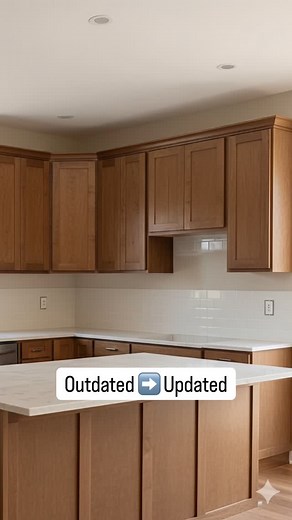 Same kitchen. Totally new vibe  A fresh coat of paint = instant transformation! Drop QUOTE below if your kitchen is next  #jax #sunshinepropaints #pontevedrabeachfl #cabinets | Sunshine Paints & Refinishing | Facebook