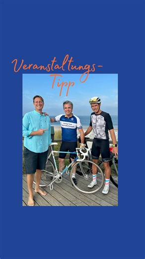 🚴‍♂️ Cycling Paradise Sylt – 30. August 2025 🚴‍♀️ Die Insel wird wieder zum Fahrrad-Paradies! 🌊✨ Ob Vintage-Rennrad oder modernes Bike – jede*r ist willkommen. 💶 Teilnahmegebühr 99 € inkl.: ✔️ Startunterlagen ✔️ Pasta-Party (Fr. Abend) 🍝 ✔️ Verpflegung entlang der Strecke 🥨 ✔️ Rahmenprogramm & After-Race-Party im Hotel Strandhörn 🎉 👉 Anmeldung noch bis Freitagabend möglich – online über die Website oder direkt beim Mercedes Sommerort, Kurhausstraße. 🙌 Und für alle Fans: Kommt zum Anfeue