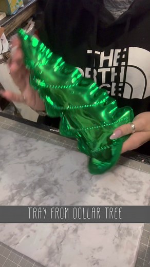 41K views · 701 reactions | Farmhouse style Christmas tree made out of a Christmas tree tray. Loving how cute this turned out! #simpleholidaycrafts #diychristmas #dedicatedcrafter #christmasdecor #treedecor #ohchristmastree #holidaytree #holidaydiy | Eat Sleep Craft Create | Facebook