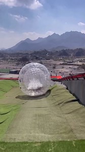 Choose your adventure at Visit Hatta: zipline or zorbing? Tag your plus one 👇 👉 IG/@go.gravity #VisitDubai | Visit Dubai