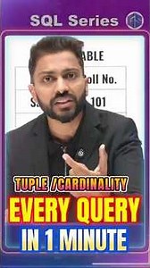 Inside SQL Tables Understanding Arity & Cardinality #sql #sqltutorial #sqlcommands