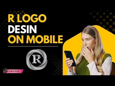 R Logo Design | RT Graphic | Professional R Letter Logo in mobile
