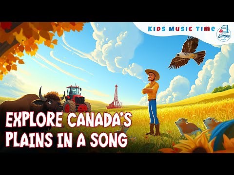 Interior Plains Song | Kids Social Studies | Regions of Canada
