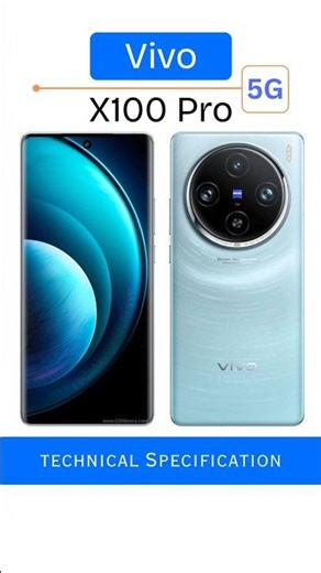 Vivo X100 Pro 5G Technical Specification by #vatsongroup #vivo #vivox100pro5g Y-84