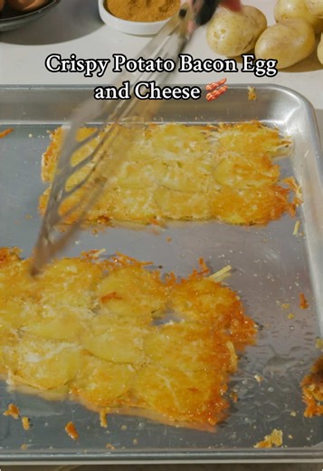 Crispy Potato Bacon Egg and Cheese Recipe