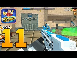 Block City Wars - Gameplay Walkthrough Part 11 - Railgun and Cops N Robbers (IOS / ANDROID)