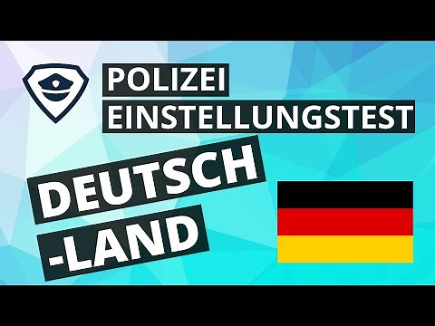 Einstellungstest Polizei Deutschland 2026 - Einfach erklärt | Plakos
