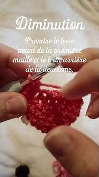 Augmentation et diminution _ Spécial gaucher #crochet
