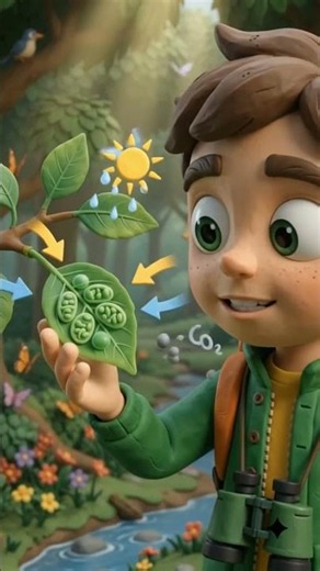 🌳 What If Trees Suddenly Stopped Producing Oxygen? 😱 #claymation #science #animation