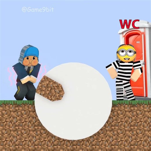 Choose the right image to help Officer Pocoyo go to the bathroom! 👍