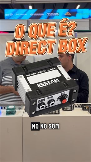 Guilherme Fahl on Instagram: "O QUE É UM DIRECT BOX?樂 No vídeo de hoje, eu @guilhermefahl e @canalestudiofonte da @eameletromass explicamos de forma prática o papel do direct box em sistemas de som ao vivo e estúdio. Entenda por que ele é essencial na hora de ligar instrumentos à mesa de som com clareza e sem ruído. #audioprofissional #directbox #somaovivo #studio #tecnicodesom #fahlaudio #mixagem #equipamentosdeaudio"