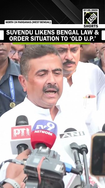 Suvendu Adhikari likens Bengal’s law and order situation to that of old Uttar Pradesh