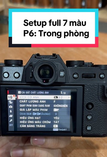 Hướng Dẫn Setup Màu Chân Dung Trắng Hồng