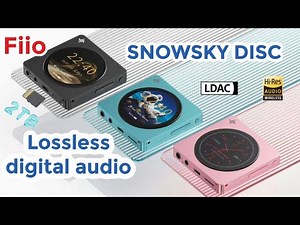 Fiio Snowsky Disc | Lossless Digital Audio | Up to 2TB Storage, Dual DAC and LDAC