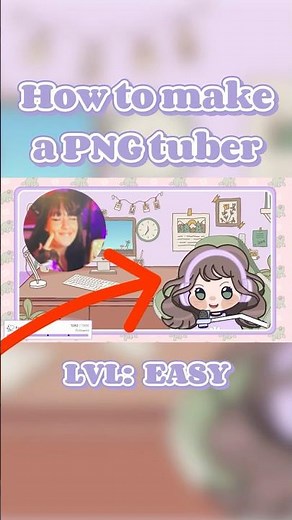 How to make a PNG tuber #stepbystep #pngtuber