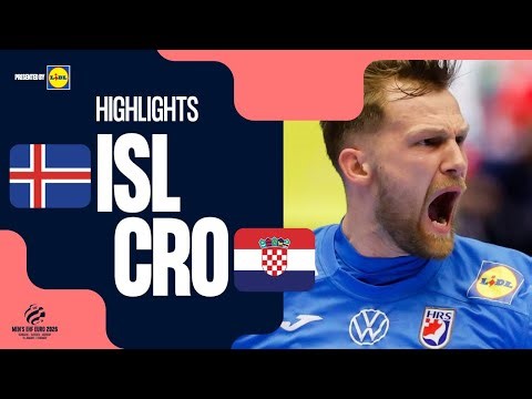 Iceland vs Croatia | Bronze medal | Highlights | Men's EHF EURO 2026