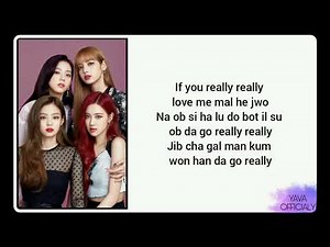 BLACKPINK - Really (Easy Lyrics)