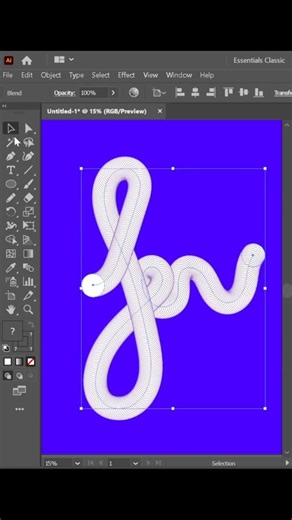 How to Make Crazy Smooth Shapes with Blend Tool (Illustrator)